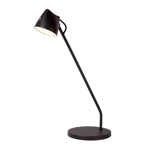 LED Tischleuchte Milne Eisen - Schwarz