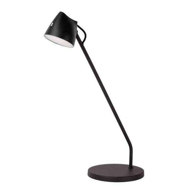 LED Tischleuchte Milne Eisen - Schwarz