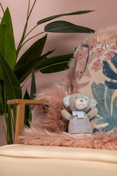 Tischleuchte Dolly Dog ABS - Grau