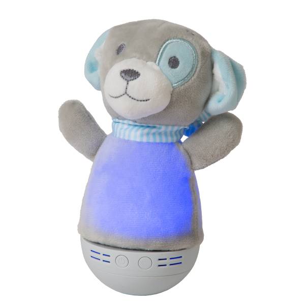 Tischleuchte Dolly Dog ABS - Grau