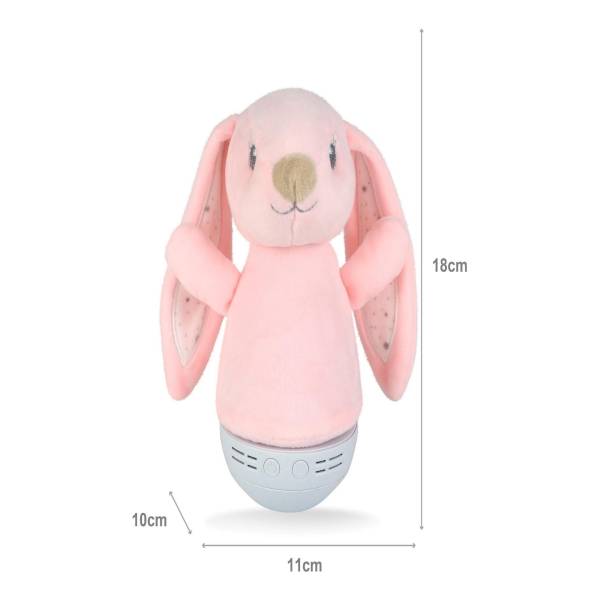 Tischleuchte Dolly Rabbit ABS - Rosa