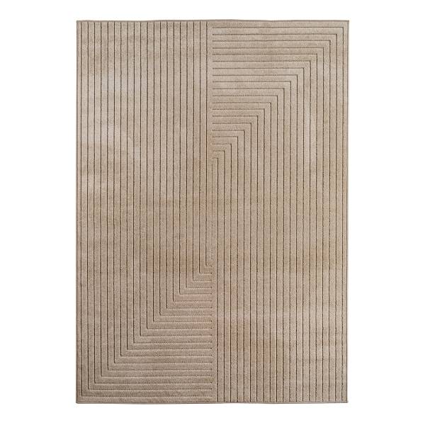 Kurzflorteppich Nova 1202 Polypropylen - Beige - 280 x 370 cm