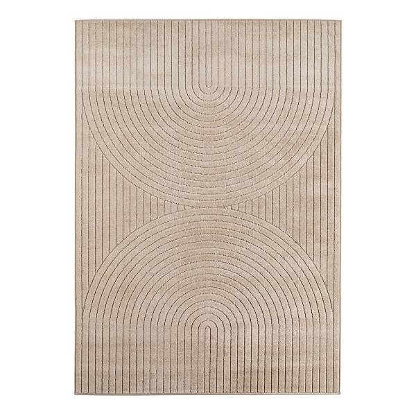 Kurzflorteppich Nova 1201 Polypropylen - Beige - 280 x 370 cm