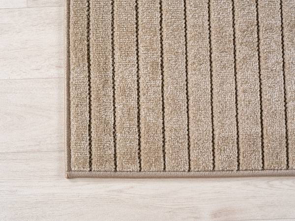 Kurzflorteppich Nova 1201 Polypropylen - Beige - 280 x 370 cm