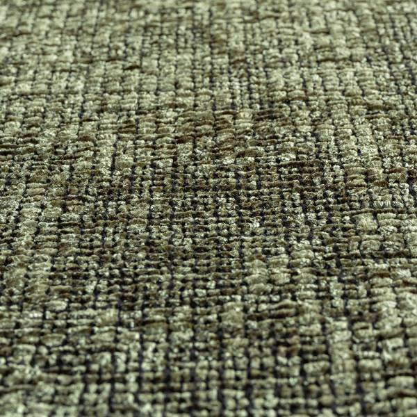 Tapis poils courts Space 1900 Chenille / coton - Vert - 160 x 230 cm