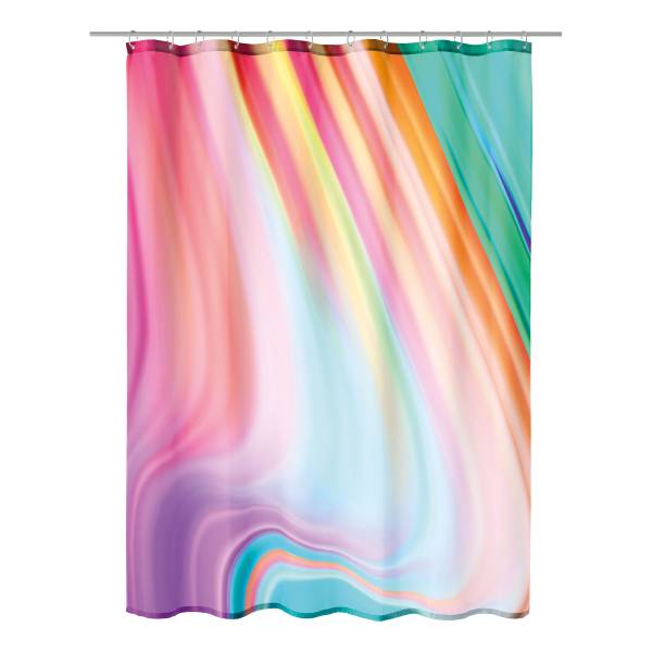 Duschvorhang Vibes Polyester - Multicolor
