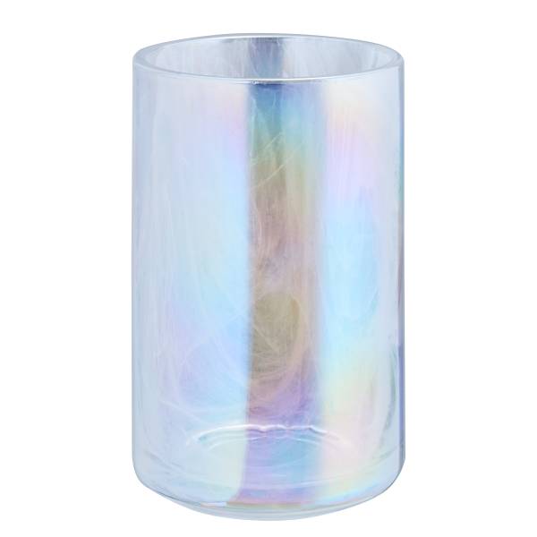 Tandenborstelbeker Opalis glas - paarlemoer