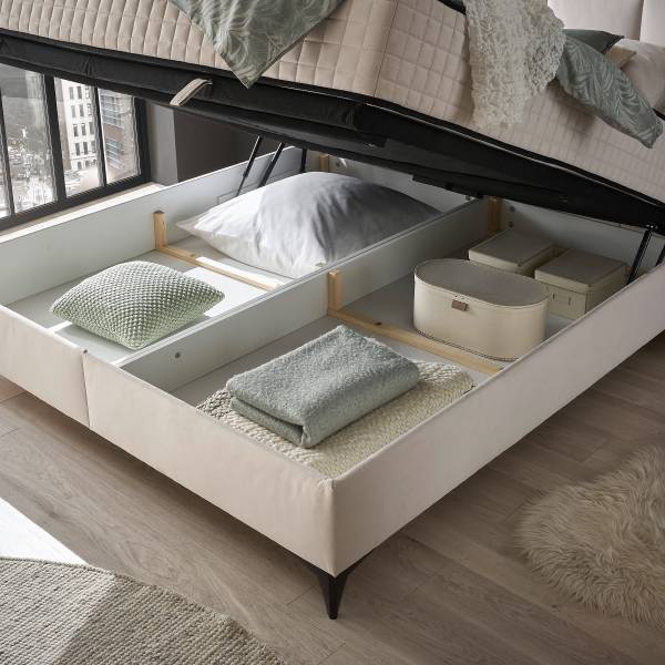 Boxbett Buckford Microfaser - Creme