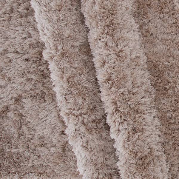 Hochflorteppich Grace Polyester - Beige - 160 x 230 cm