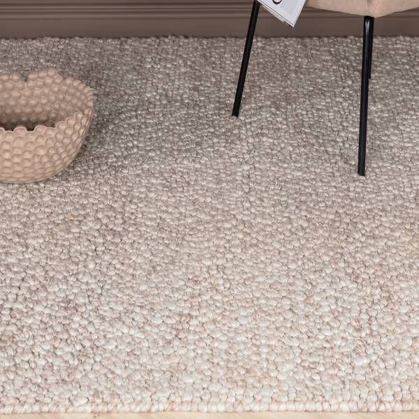 Tappeto a pelo lungo Jajru Lana - Beige