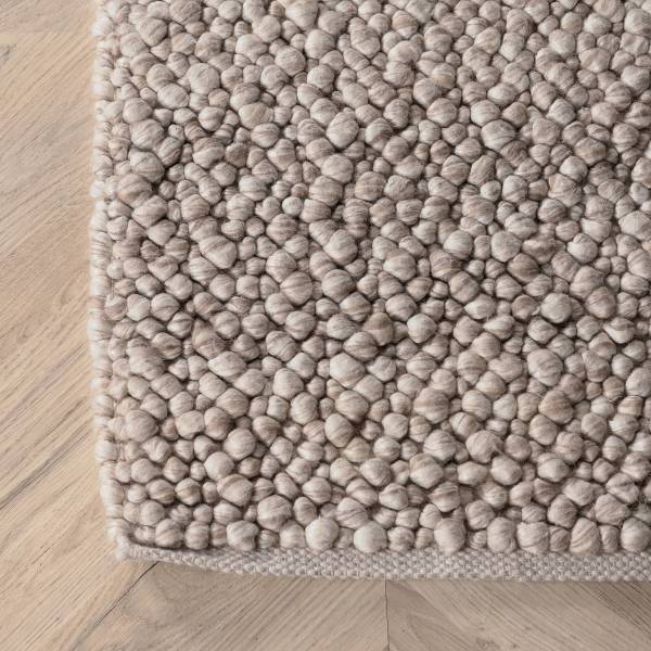 Tappeto a pelo lungo Jajru Lana - Beige