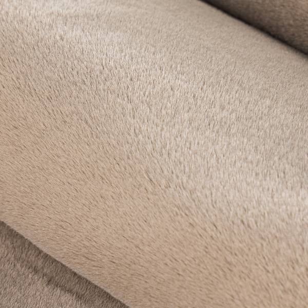 Tapis à poils longs Leni Polyester - Beige