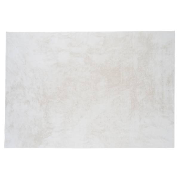 Tappeto a pelo lungo Nina Bianco Poliestere - bianco