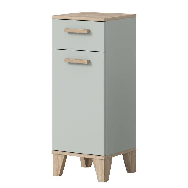 Unterschrank Star Hellgrün / Eiche Hell Dekor