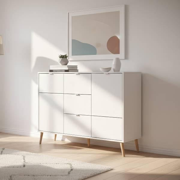 Commode Venjan Blanc