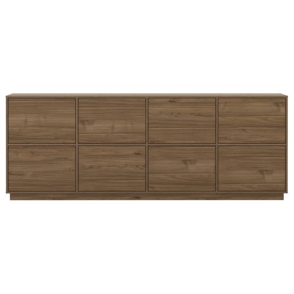 Dressoir KANA walnoothouten look