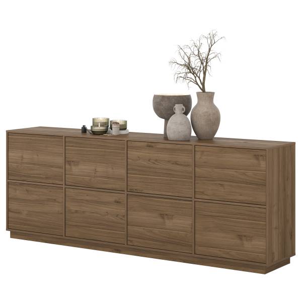 Dressoir KANA walnoothouten look
