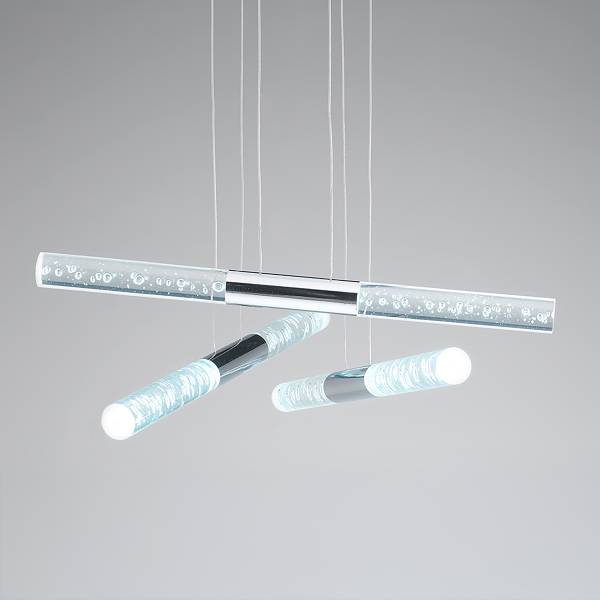 Pendelleuchte Bubbles PVC / Eisen - 6-flammig