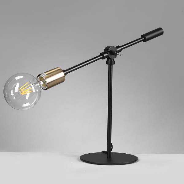 Tafellamp Aste ijzer - 1-lichts