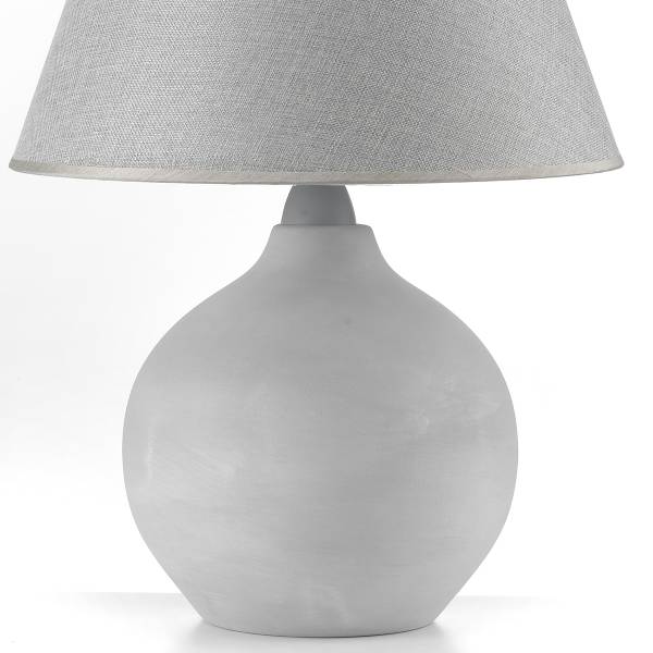 Lampe de table Sfera - Type B Coton / Céramique - 1 ampoule