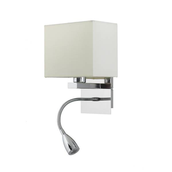 Applique murale Bed Quadra Coton / Fer - 1 ampoule