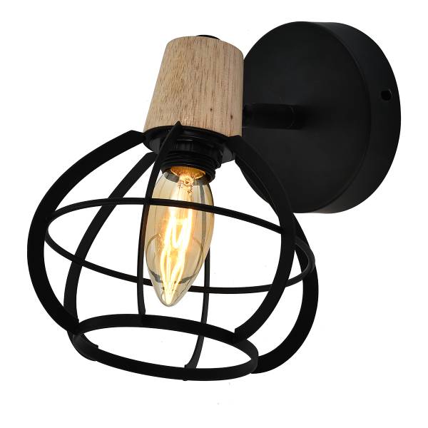 Applique murale Ginger Fer - 1 ampoule