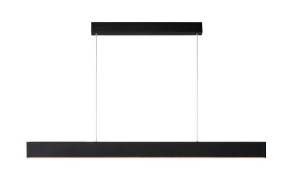 LED Pendelleuchte Raya Eisen - Schwarz
