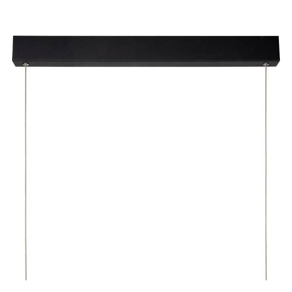 LED Pendelleuchte Raya Eisen - Schwarz