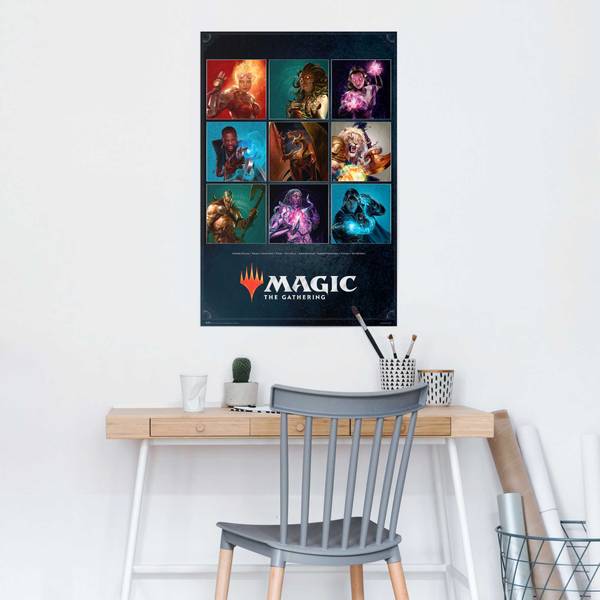 Poster Magic - The Gathering Papier - Mehrfarbig - 61 x 91,5 cm