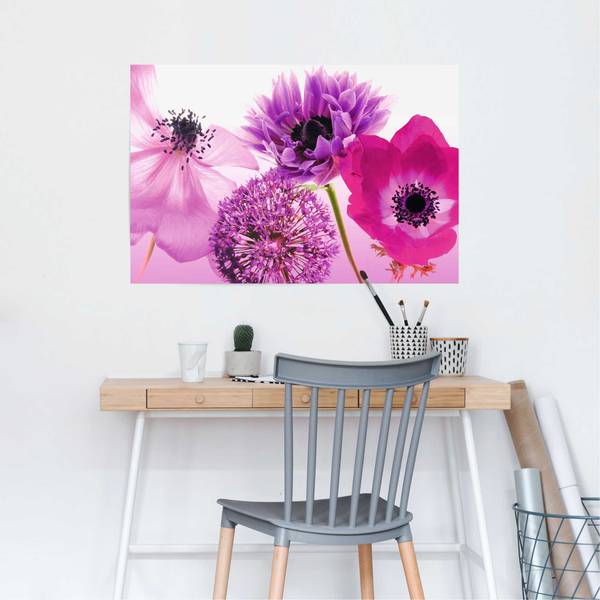 Poster Lila Sommer Papier - Lila - 61 x 91,5 cm
