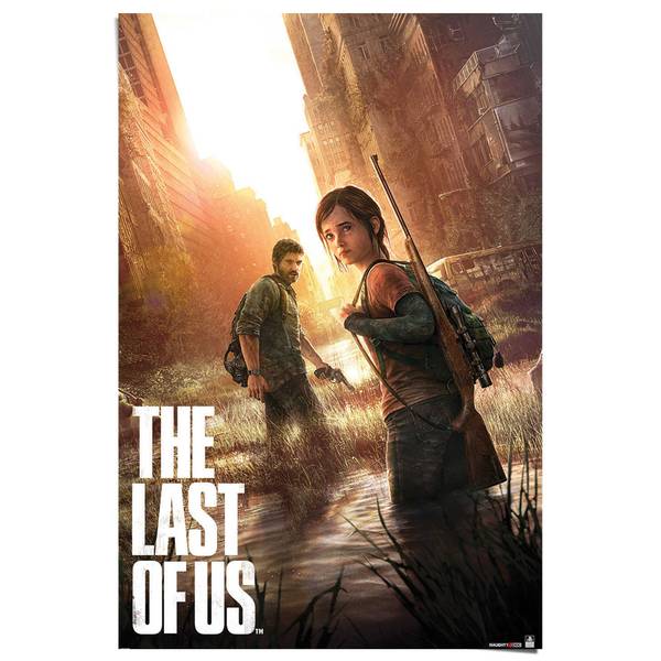 Poster Playstation - The Last Of Us Papier - Braun - 61 x 91,5 cm