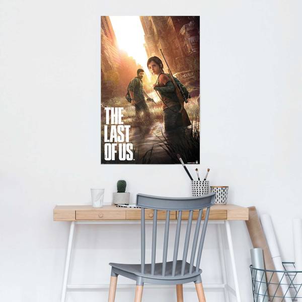 Poster Playstation - The Last Of Us Papier - Braun - 61 x 91,5 cm