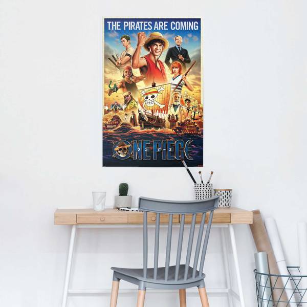 Poster One Piece - Live Action Papier - Mehrfarbig - 61 x 91,5 cm