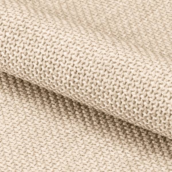 Poggiapiedi RUDDY Tessuto strutturato Badia: Beige