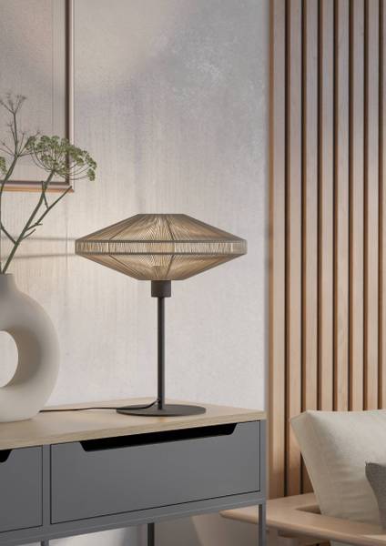 Lampada da tavolo Midsumer Tessuto misto / Acciaio - 1 punti luce