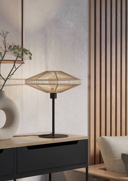 Lampada da tavolo Midsumer Tessuto misto / Acciaio - 1 punti luce