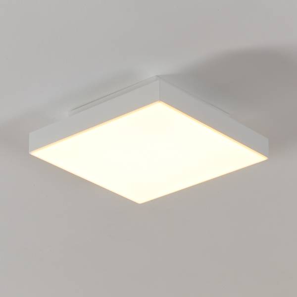 Lampada da soffitto LED Turcona B Acciaio / Policarbonato - 1 punto luce