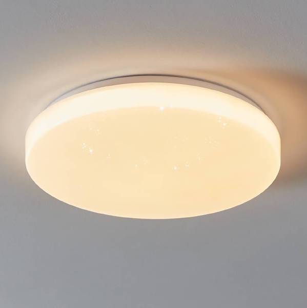 Lampada da soffitto LED Totari A Acciaio / Policarbonato - 4 punto luce