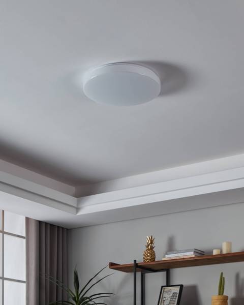 Lampada da soffitto LED Totari A Acciaio / Policarbonato - 4 punto luce