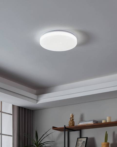 Lampada da soffitto LED Totari A Acciaio / Policarbonato - 4 punto luce