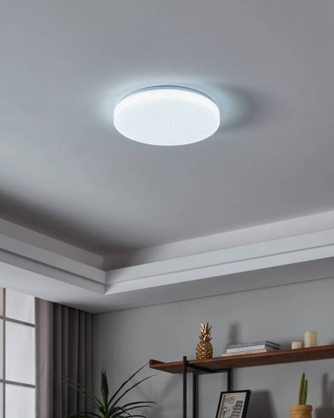 Lampada da soffitto LED Totari A Acciaio / Policarbonato - 4 punto luce