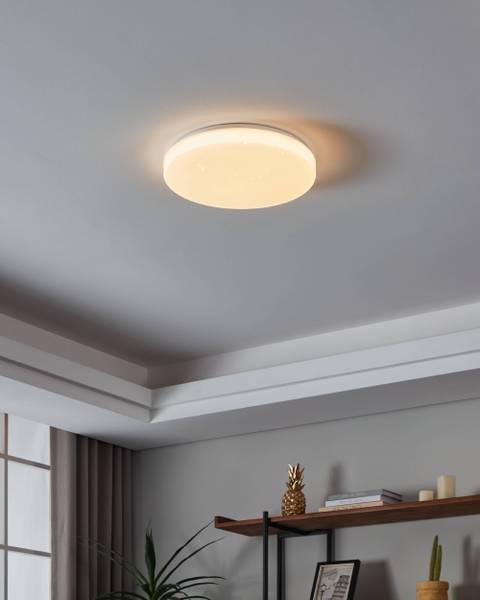Lampada da soffitto LED Totari A Acciaio / Policarbonato - 4 punto luce