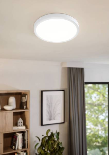Lampada a incasso LED Fueva rotonda Policarbonato / Alluminio - 1 punto luce