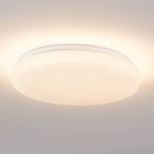 Lampada da soffitto LED Totari B Acciaio / Policarbonato - 4 punto luce