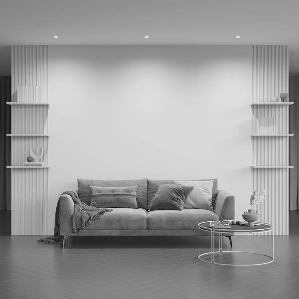 Inbouwspot Slim type C aluminium - 1-lichts