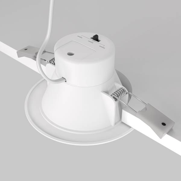 LED-inbouwspot Stockton acrylglas - 1-lichts