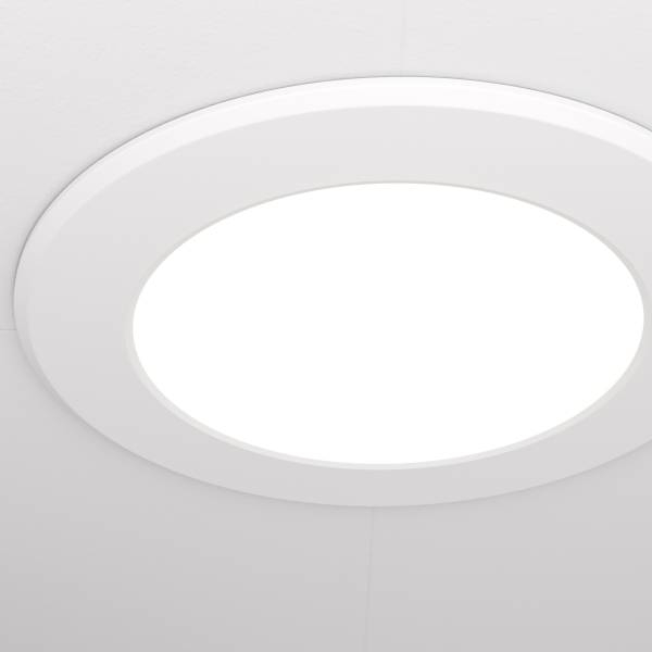 LED-inbouwspot Stockton acrylglas - 1-lichts