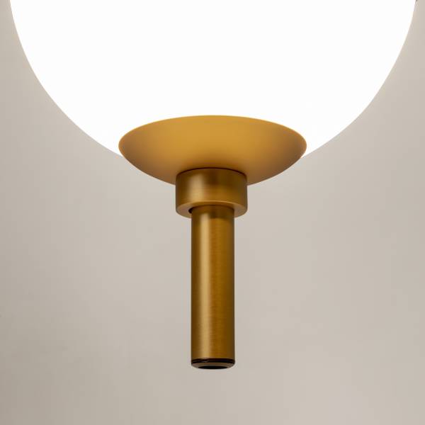 Lampada a LED The Sixth Sense Vetro fumé / Metallo - 1 punto luce
