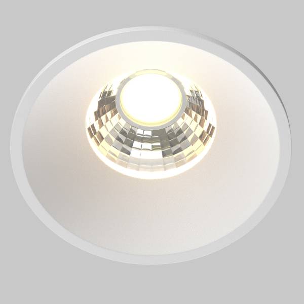 Lampada da soffitto LED Round C Alluminio - 1 punto luce