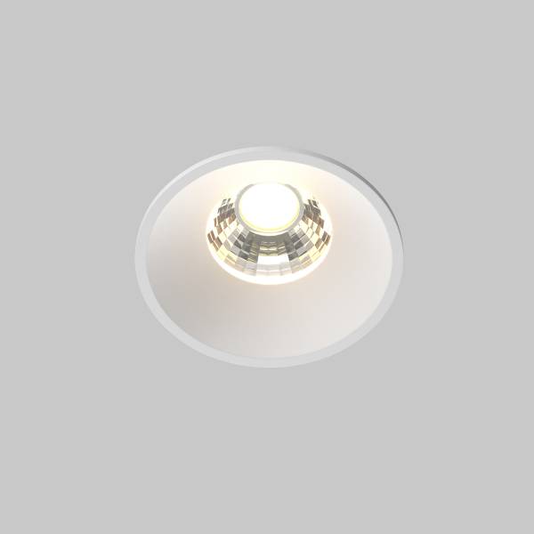 Lampada da soffitto LED Round C Alluminio - 1 punto luce